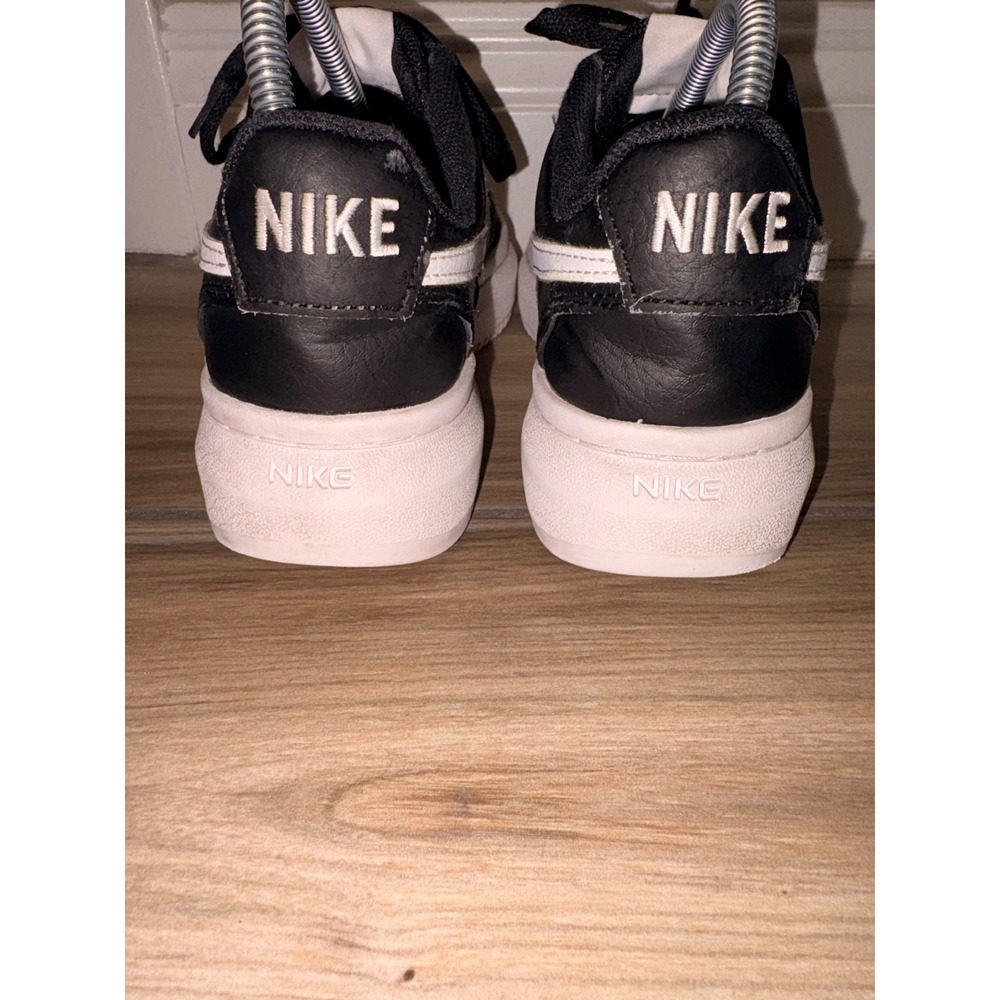 Nike Court Vision Alta LTR Women's Size 9 Shoes DM0113 002 Black White - Picture 3 of 7